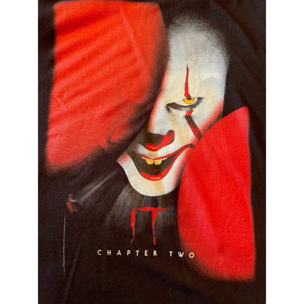 Women's Halloween‎ IT Oversized Short Sleeve Graphic T-Shirt - Black  Size XL